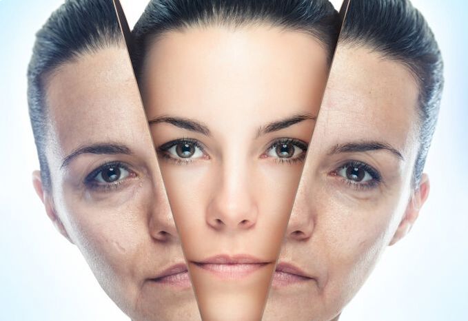 Процес елиминисања коже лица од промена у вези са узрастом